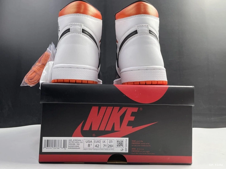 ORANGE HIGH ELECTRO RETRO 1 JORDAN 555088-180 1220